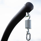 Lanhydrock - Single Egg Chair in Dark Grey on Grey