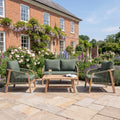 Charlecote - 4-Seat Rope Lounge Set in Green