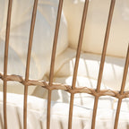 Tyntesfield - Round Standing Egg Chair in Cream