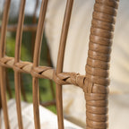 Tyntesfield - Round Standing Egg Chair in Cream