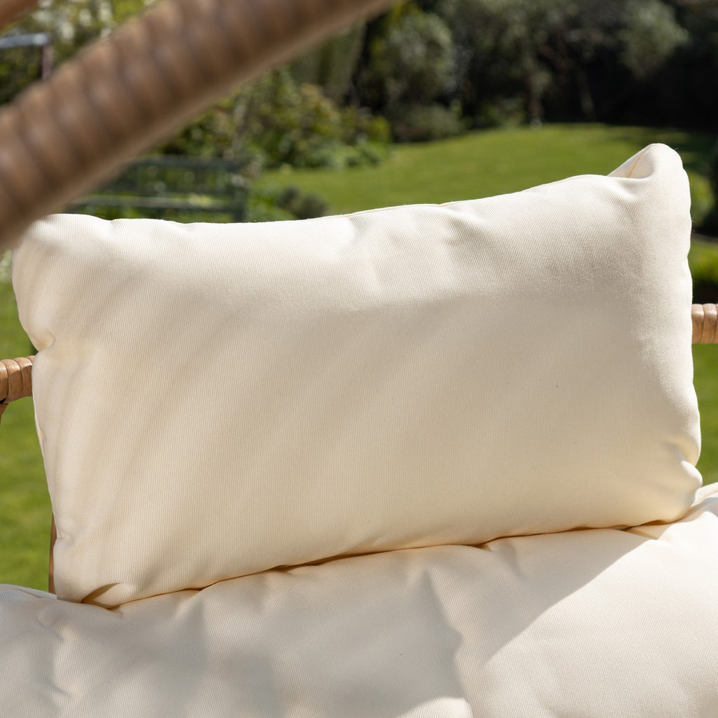 Tyntesfield - Round Standing Egg Chair in Cream