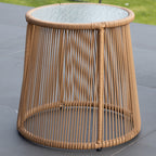 Stourhead - 3 Piece Patio Set in Cream on Natural