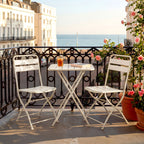 Hidcote - Folding Patio Set in Beige