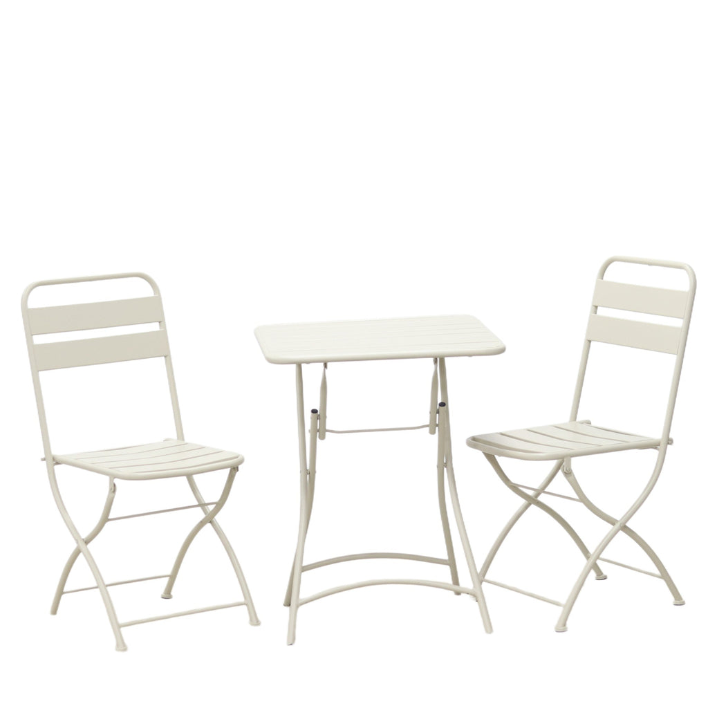 Hidcote - Folding Patio Set in Beige