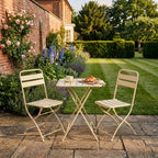 Hidcote - Folding Patio Set in Beige