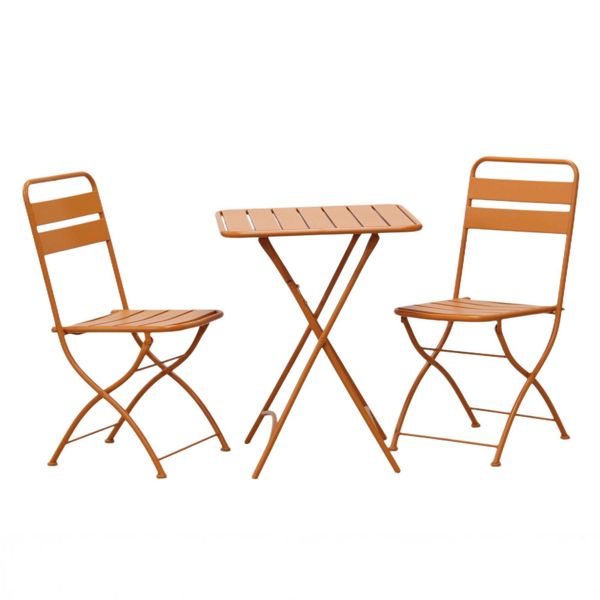 Hidcote - Folding Patio Set in Orange