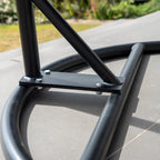 Attingham - Single Egg Chair in Brown on Brown