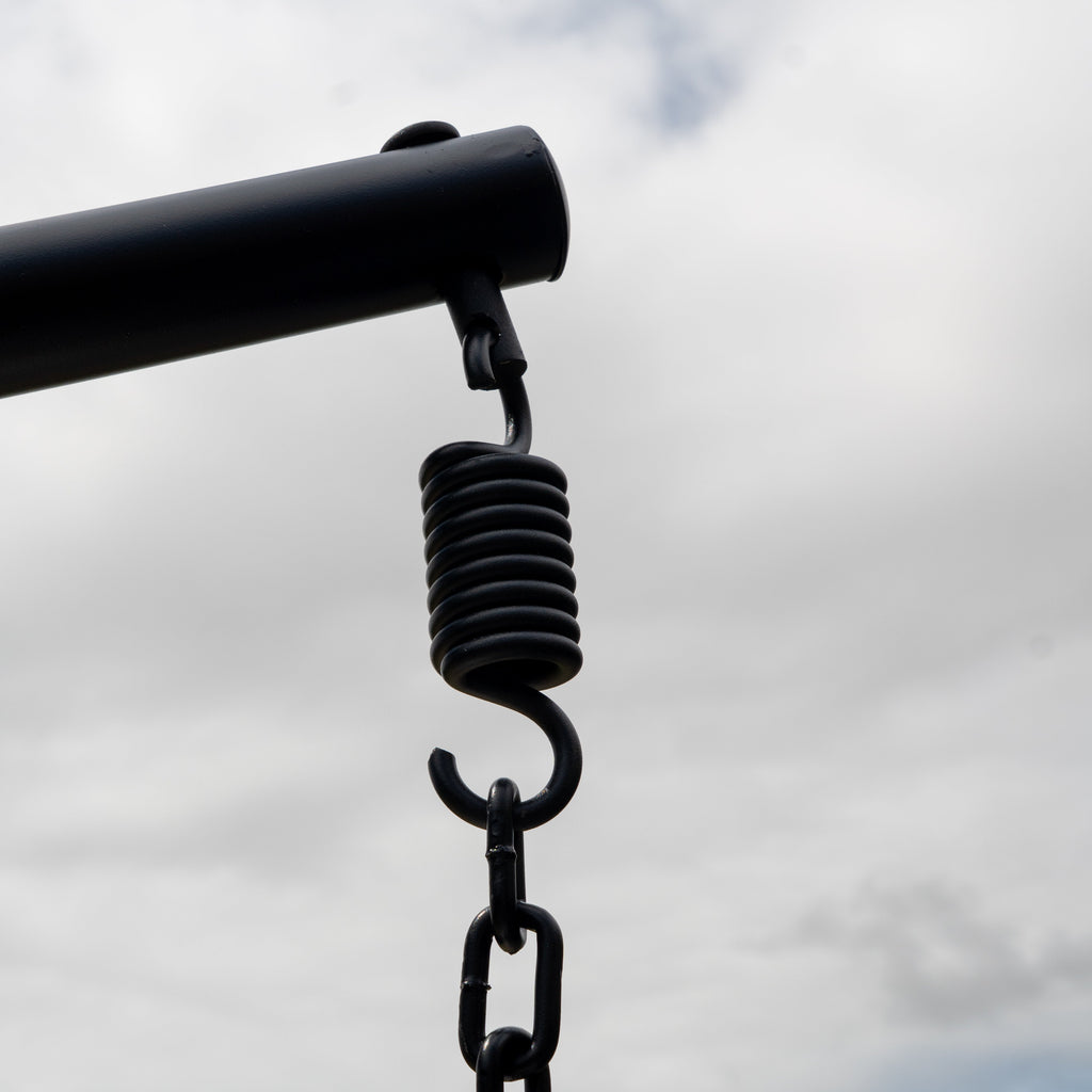 Attingham - Single Egg Chair in Brown on Brown