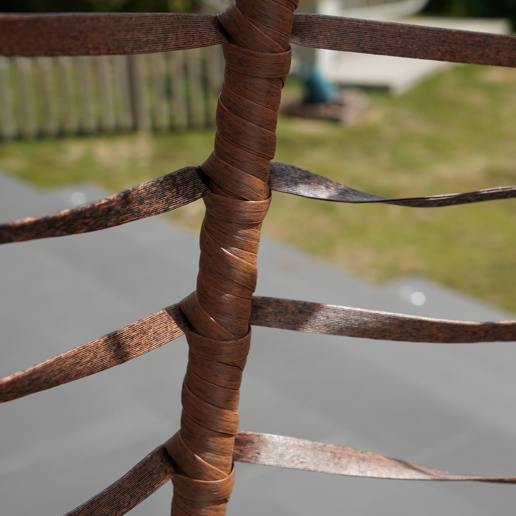 Cotehele - Single Egg Chair in Brown on Brown