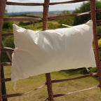 Cotehele - Single Egg Chair in Cream on Brown