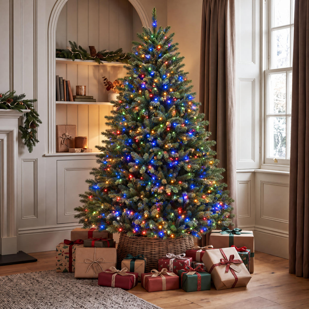 Clumber - 6ft Pre-Lit Artificial Christmas Tree
