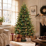 Gibside - 7ft Pre-Lit Artificial Christmas Tree