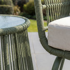 Stourhead - 3 Piece Patio Set in Cream on Green