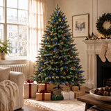 Knightshayes - 7ft Pre-Lit Artificial Christmas Tree