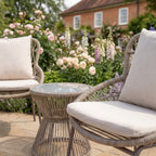 Nunnington - 3 Piece Patio Set in Cream on Natural