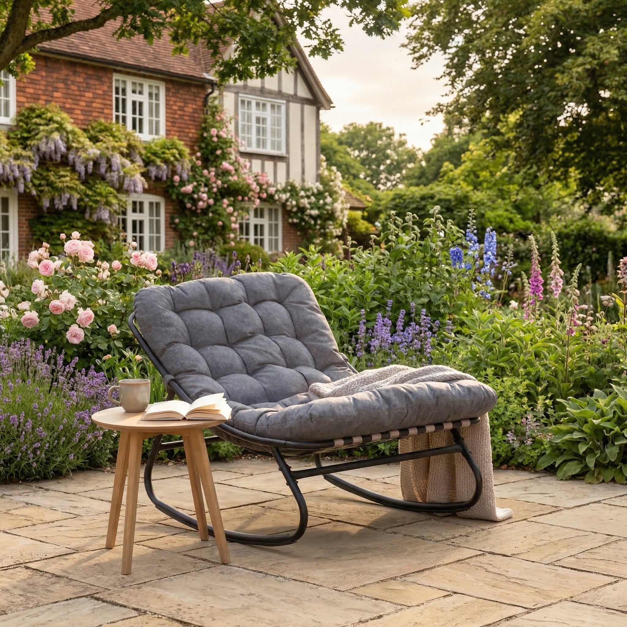 Studley - Rocking Chair in Grey