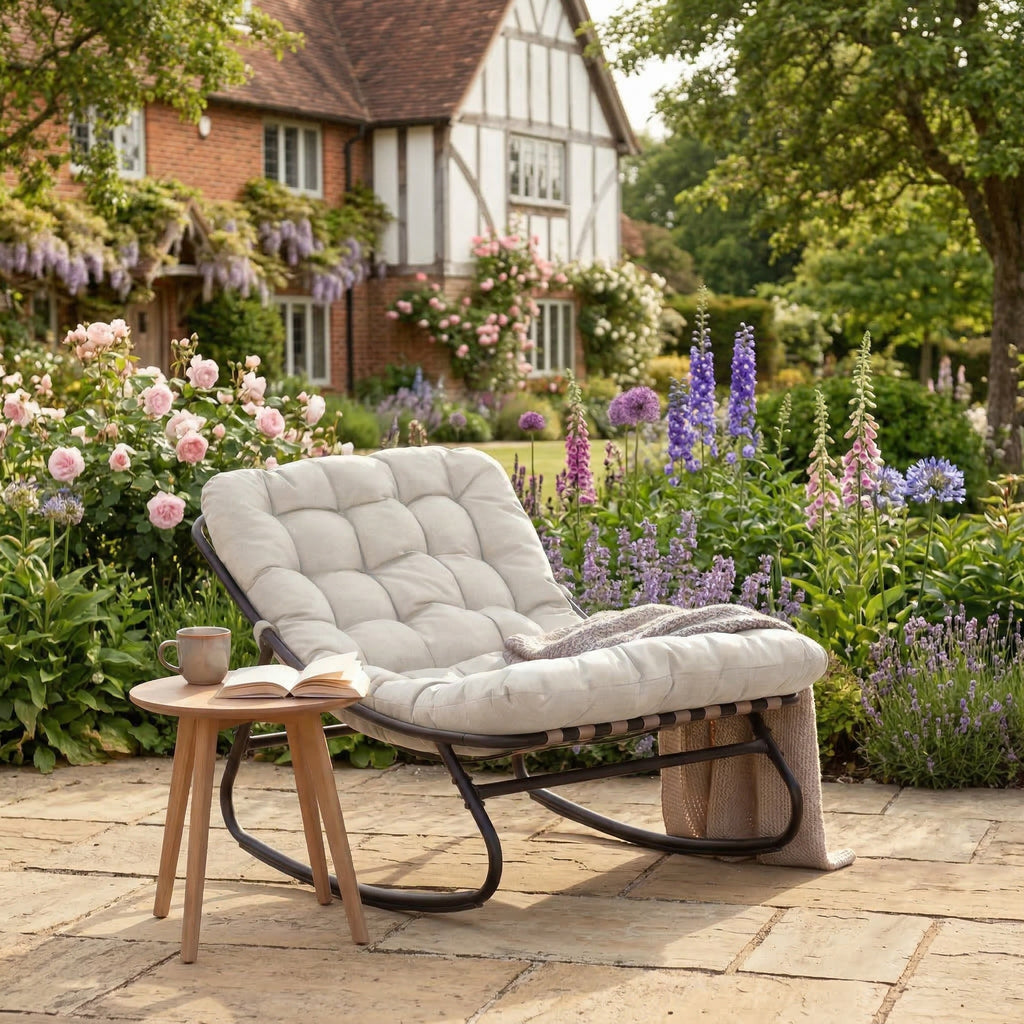 Studley - Rocking Chair in Beige