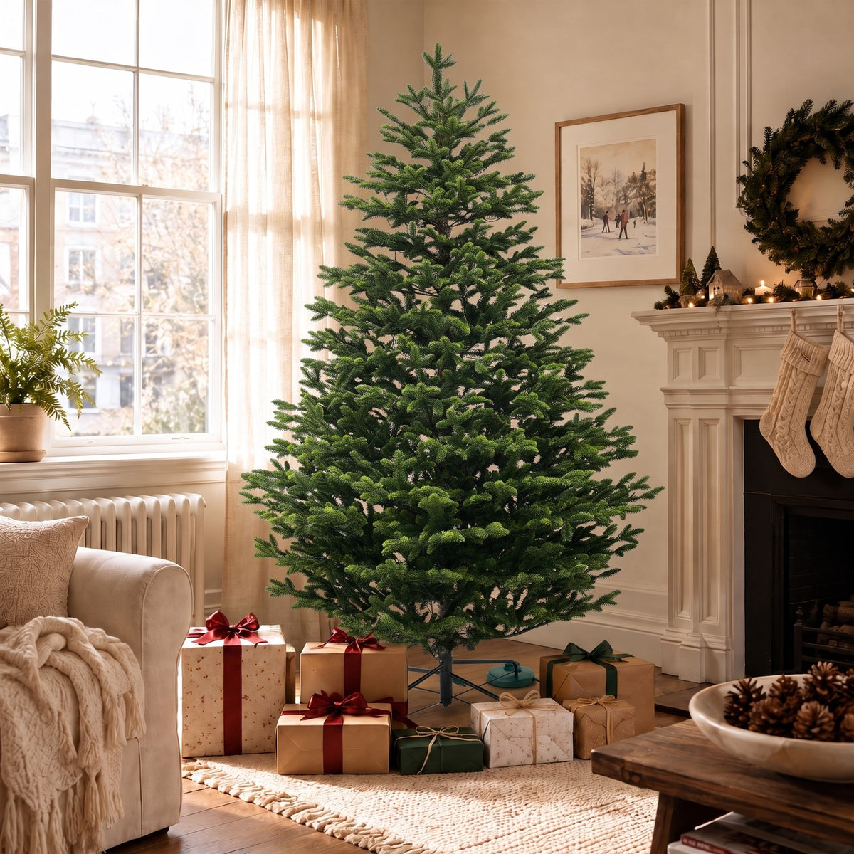 Sheringham - 6ft Pre-Lit Artificial Christmas Tree