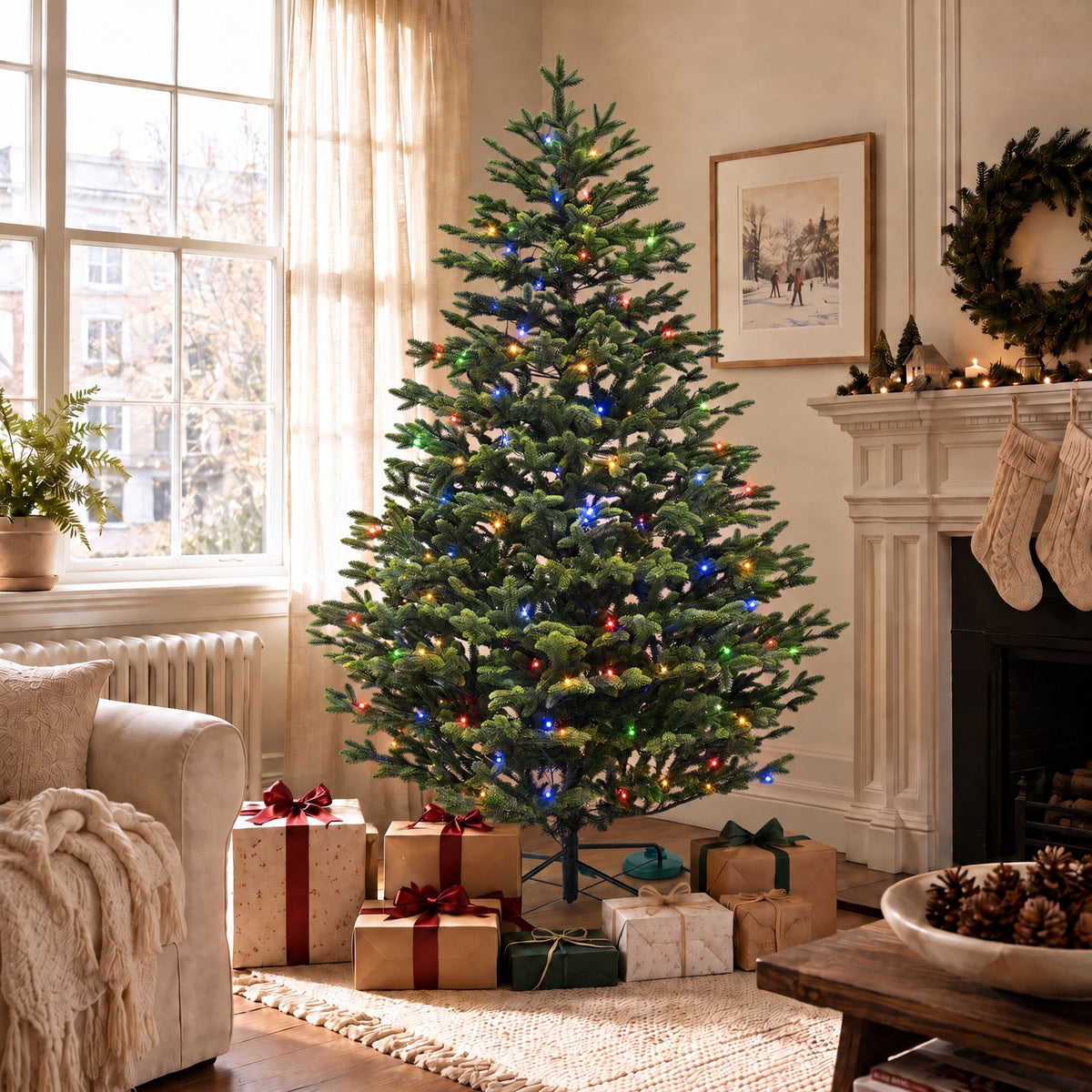 Sheringham - 6ft Pre-Lit Artificial Christmas Tree