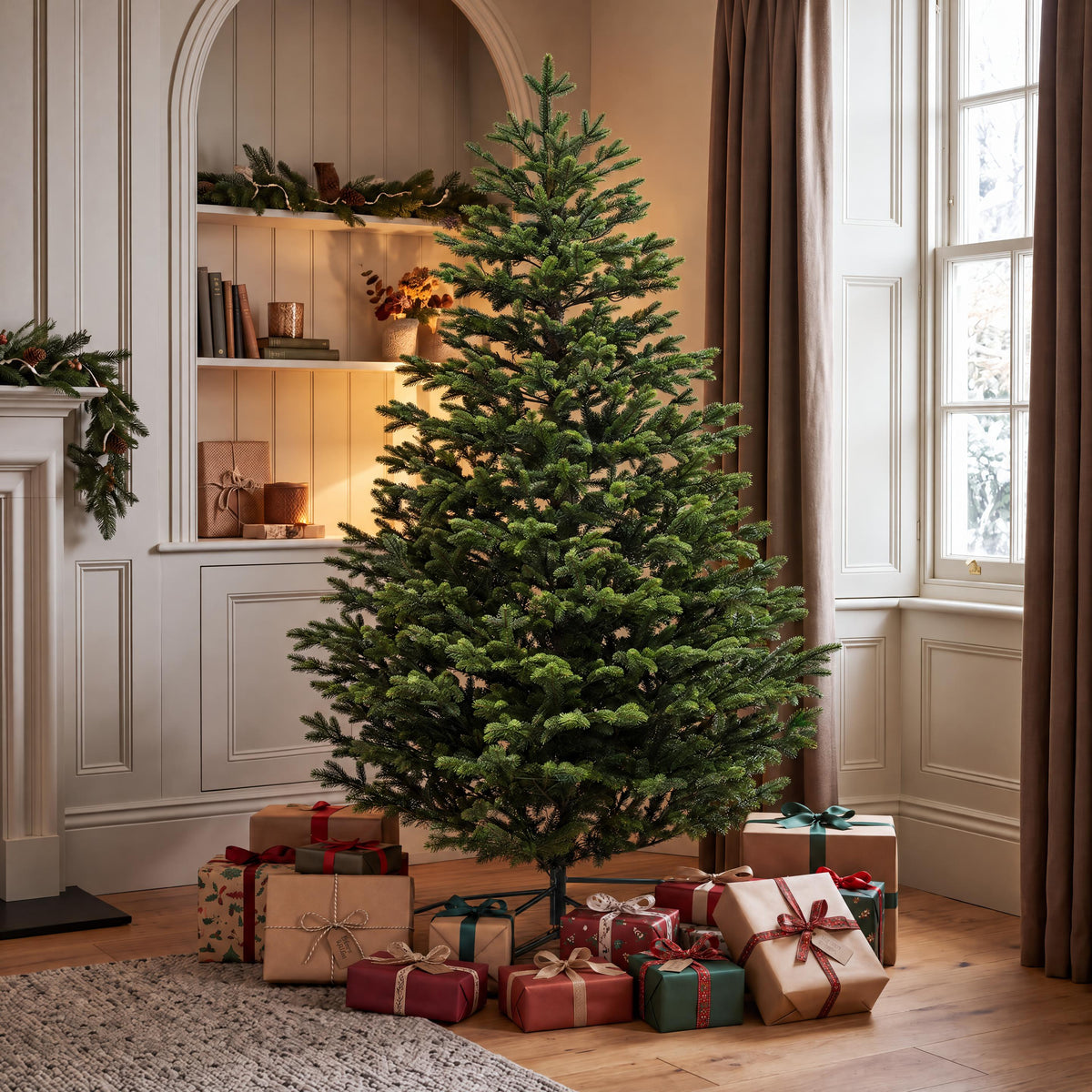 Sheringham - 7ft Pre-Lit Artificial Christmas Tree